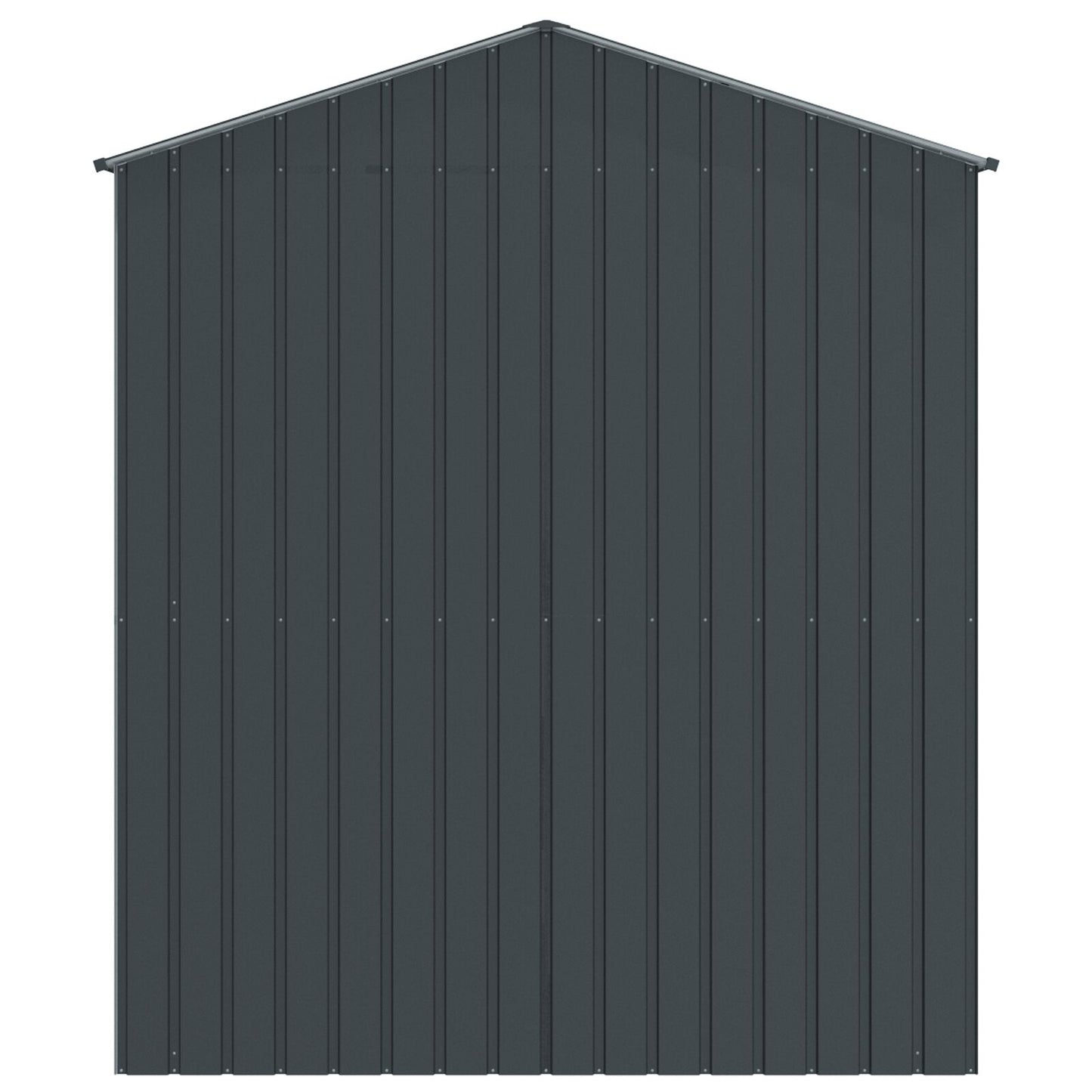 vidaXL Vogelvoliere mit Erweiterung Anthrazit 210x619x247 cm Stahl