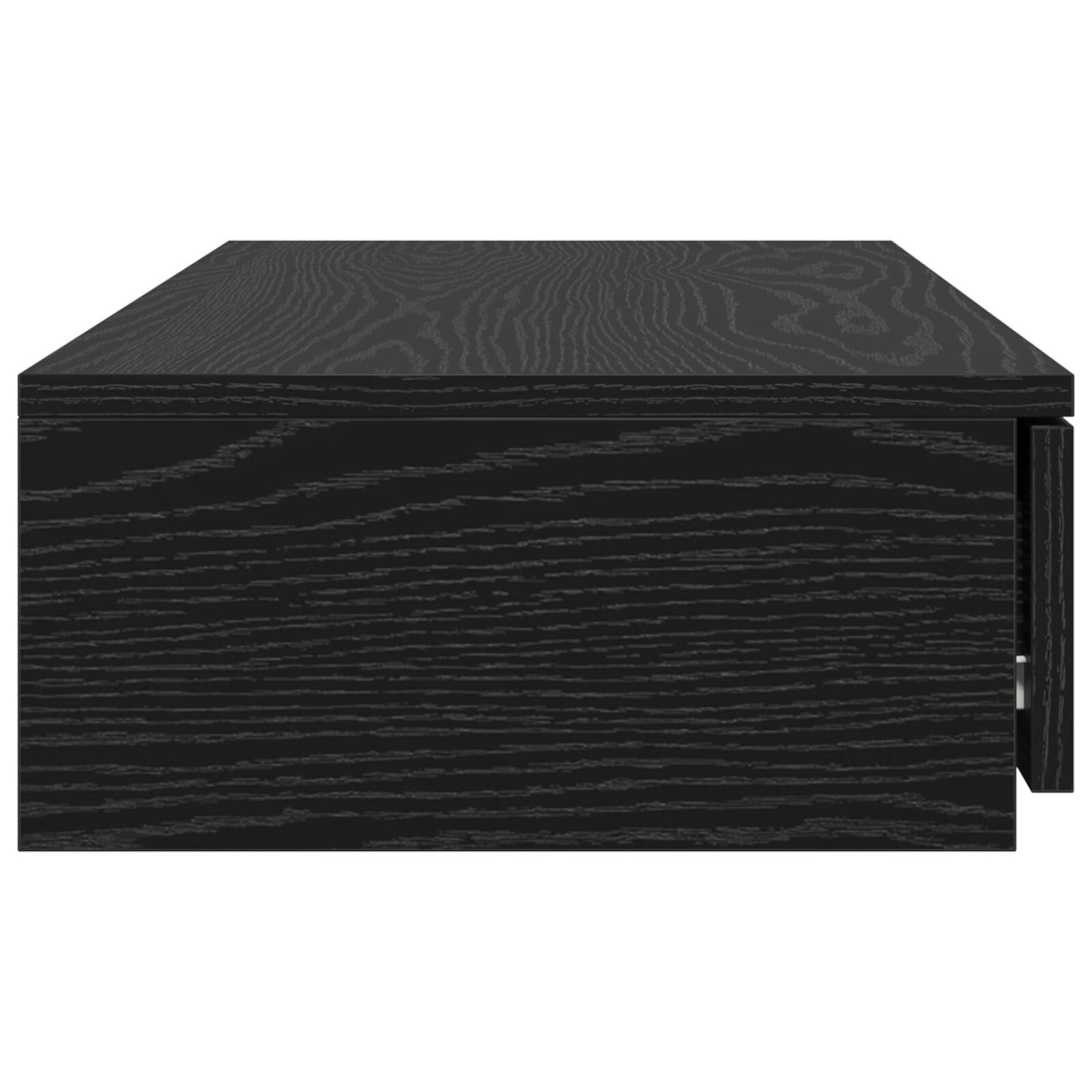 vidaXL Bett-Schubladen Schwarz 75x36,5x16,5 cm Holzwerkstoff
