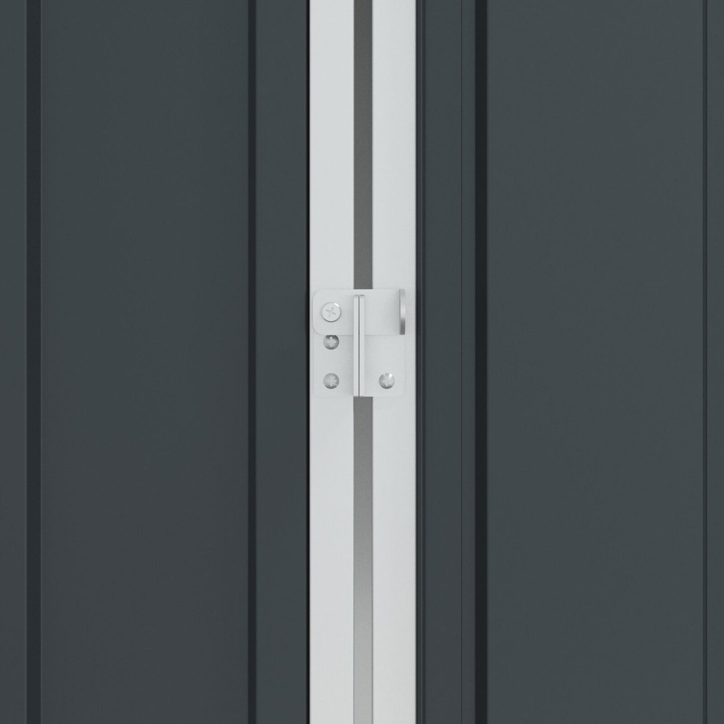 vidaXL Vogelvoliere mit Erweiterung Anthrazit 112x442x141 cm Stahl