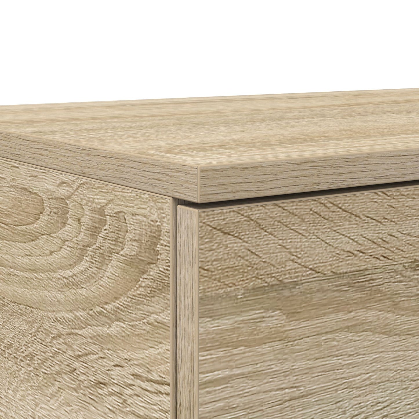vidaXL Bettkommoden Sonoma Eiche 160x36,5x16,5 cm Holzwerkstoff