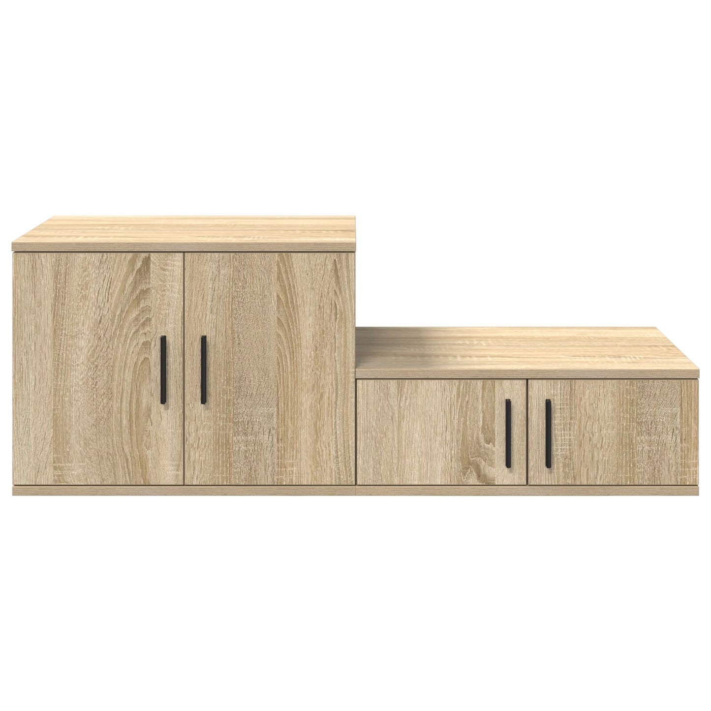 vidaXL Stauraum-Schrank aus Sonoma-Eiche 118x41x40 cm aus Holzwerkstoff