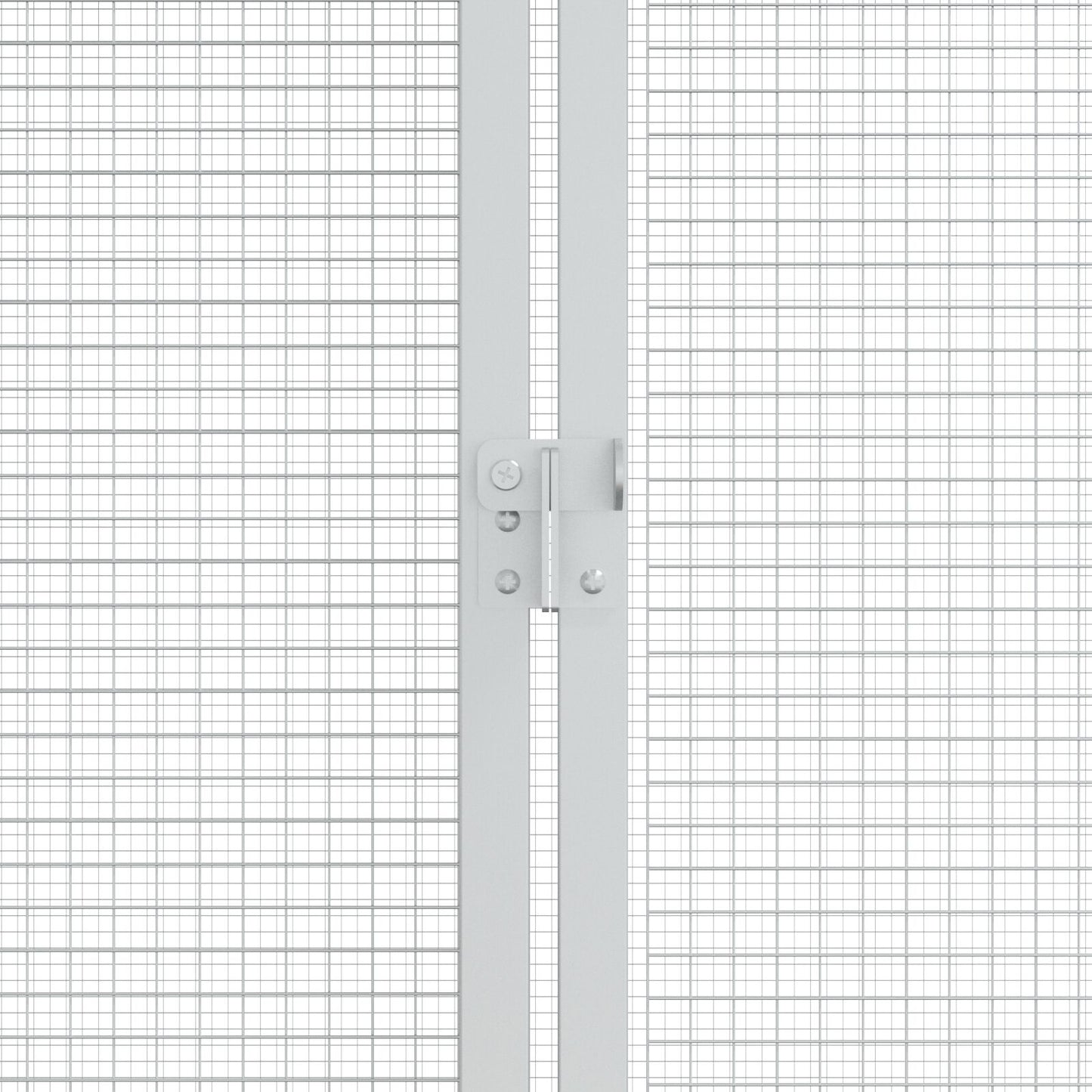 vidaXL Vogelvoliere mit Erweiterung Anthrazit 112x442x141 cm Stahl