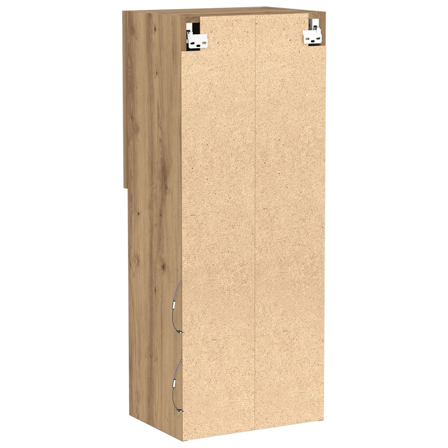 vidaXL TV-Schrank mit LED-Lichtern Artisan Eiche 40,5x30x102 cm