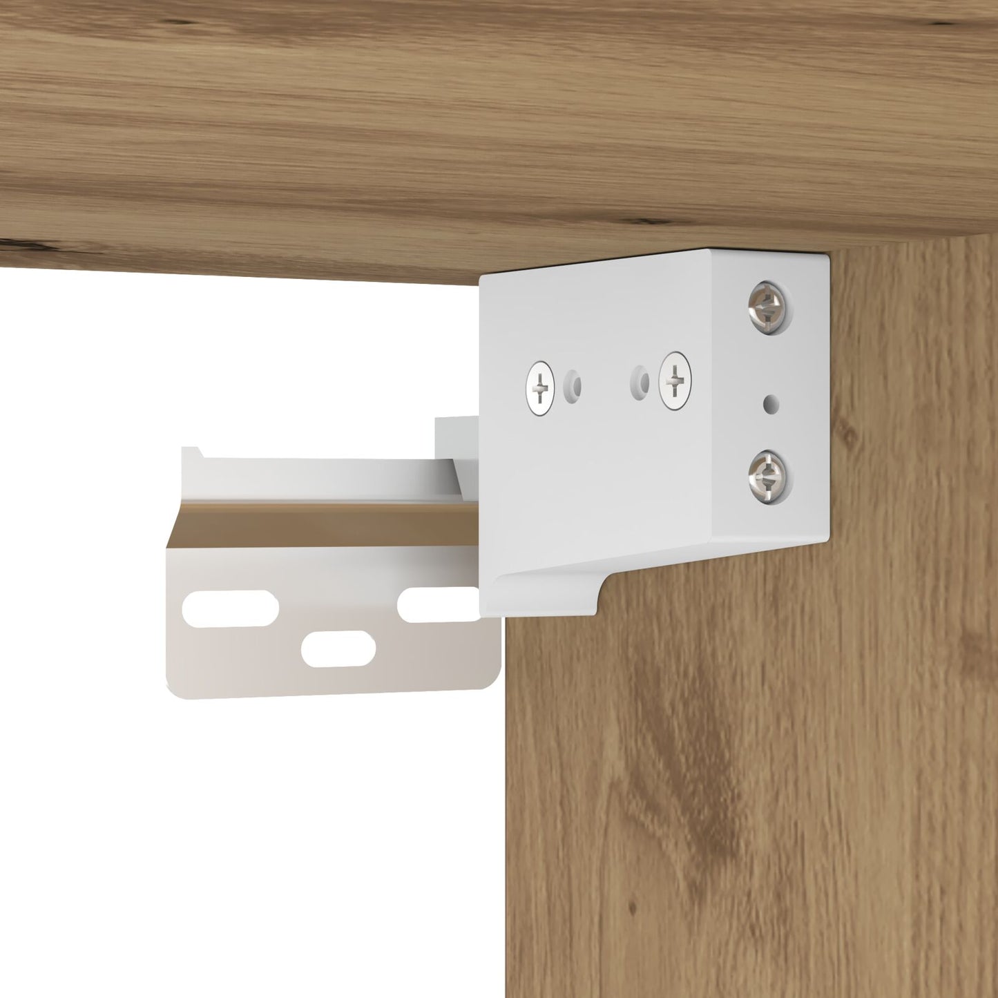 vidaXL TV-Schrank mit LED-Lichtern Artisan Eiche 40,5x30x102 cm