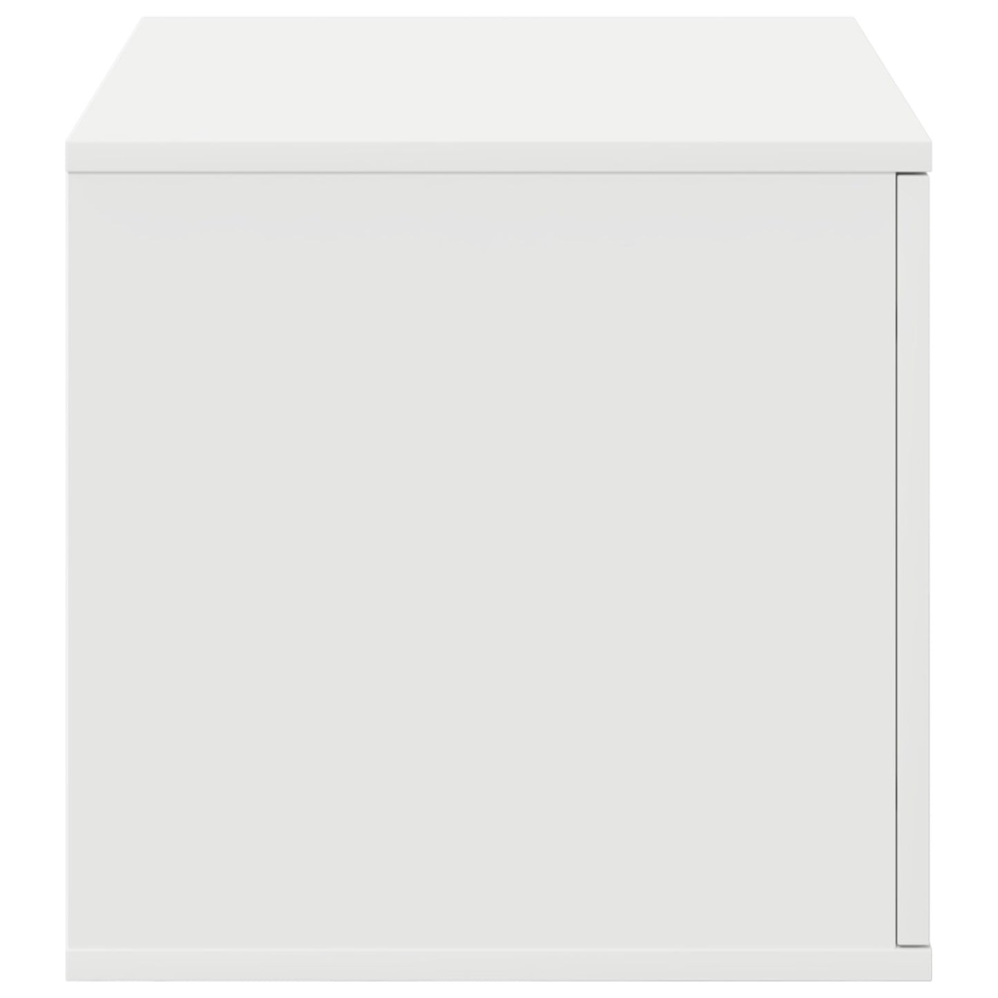 vidaXL Aufbewahrungsschrank Weiß 127x41x40 cm Ingenieurholz