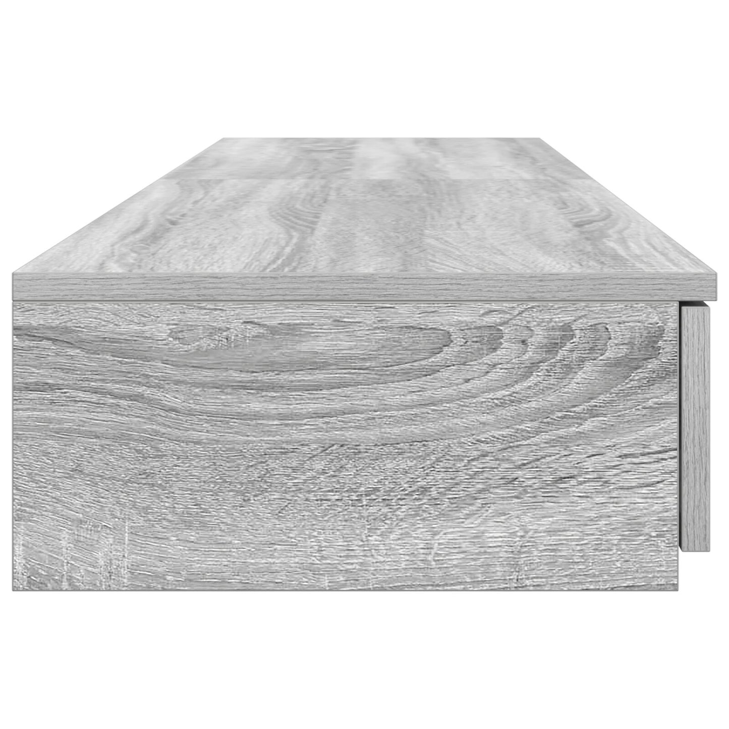 vidaXL Bett-Schubladen Grau Sonoma 135x36,5x16,5 cm aus Holzwerkstoff