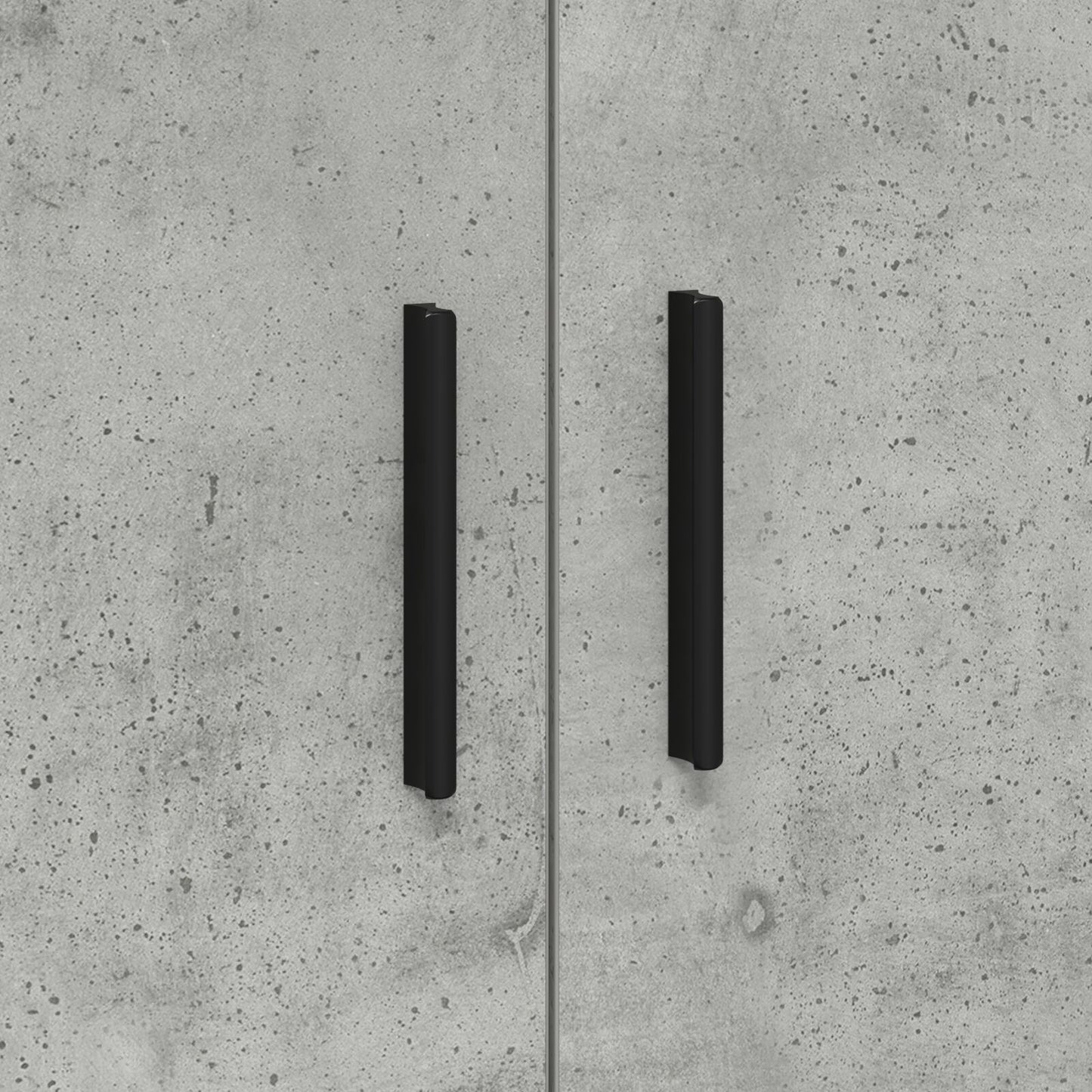 vidaXL Aufbewahrungsschrank Beton Grau 118x41x40 cm Engineered Wood
