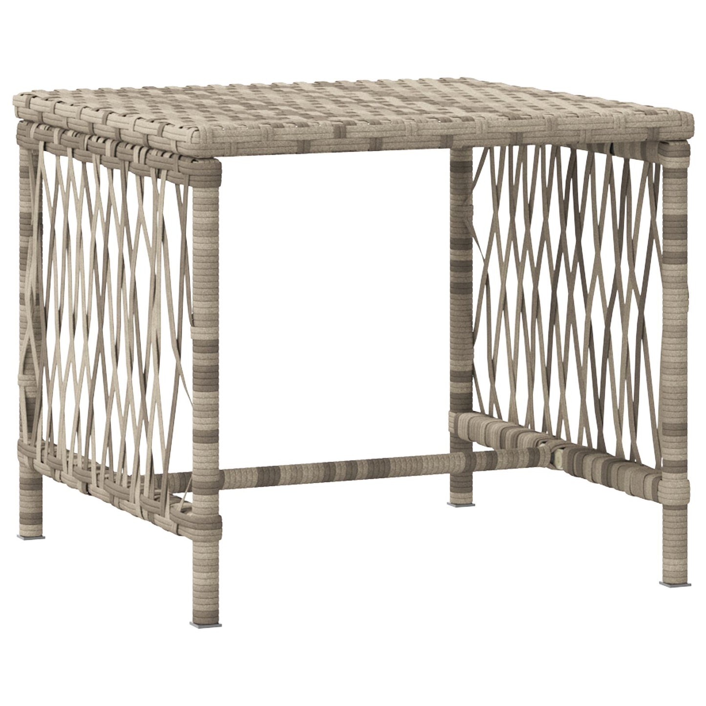 vidaXL Sonnenliege Set von 3 Hellgrau und Dunkelgrau PE-Rattan, Metall