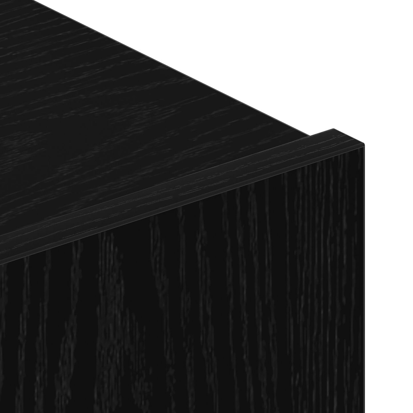 vidaXL 3-teilige TV-Cabinet-Set Schwarz aus Holzwerkstoff