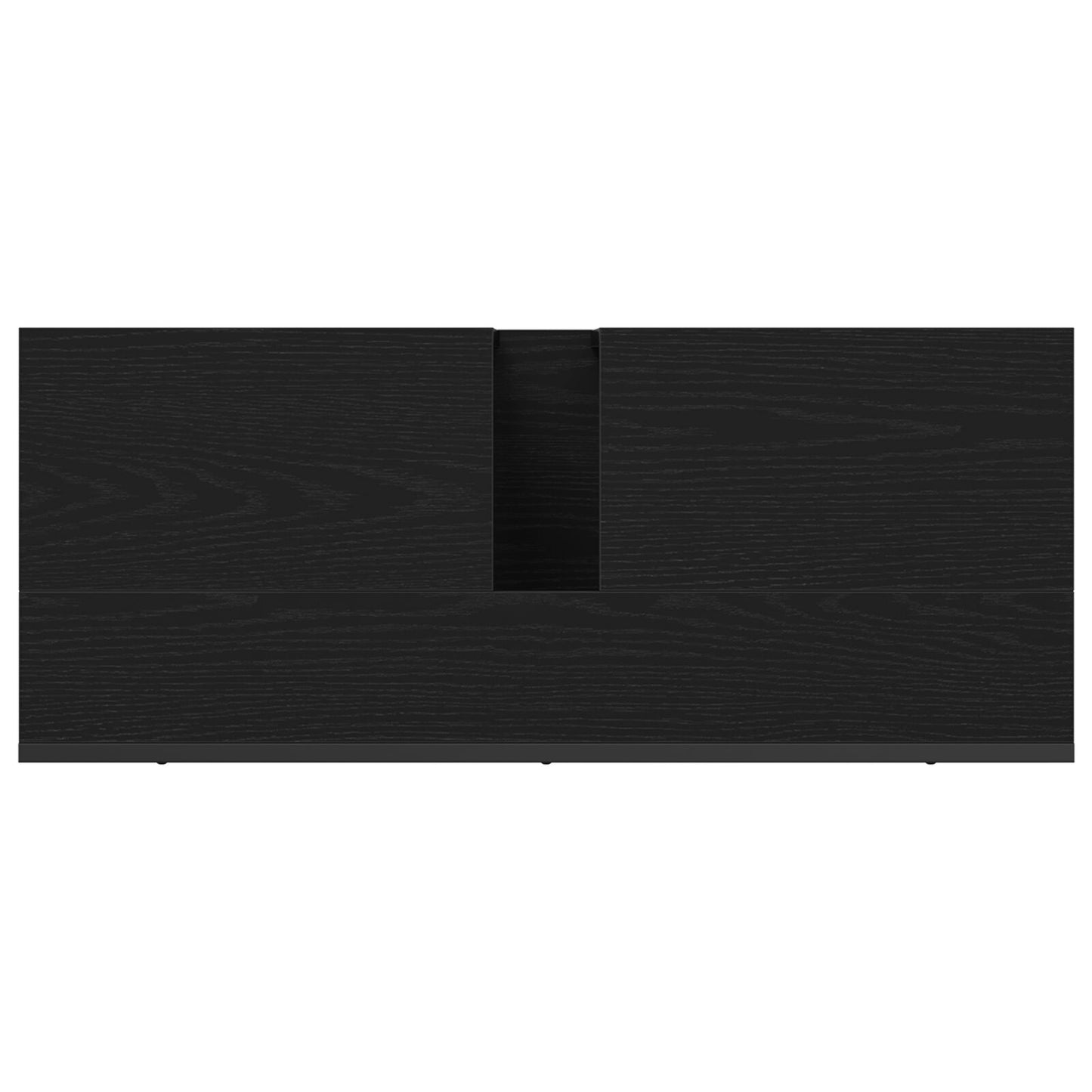 vidaXL Badezimmer Waschbecken Schrank Schwarz Eiche 80x33x60 cm Spanplatte
