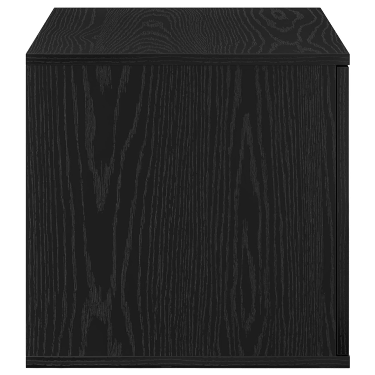 vidaXL Aufbewahrungsschrank Schwarz 127x41x40 cm Holzwerkstoff
