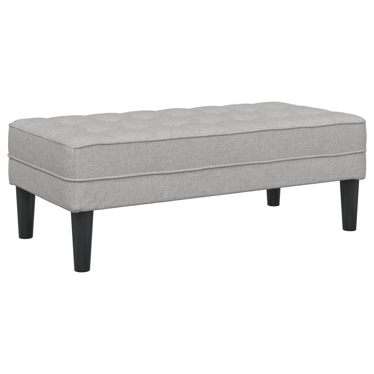 vidaXL 2-teiliges Sofa Set mit Kissen aus wolkengrauem Stoff