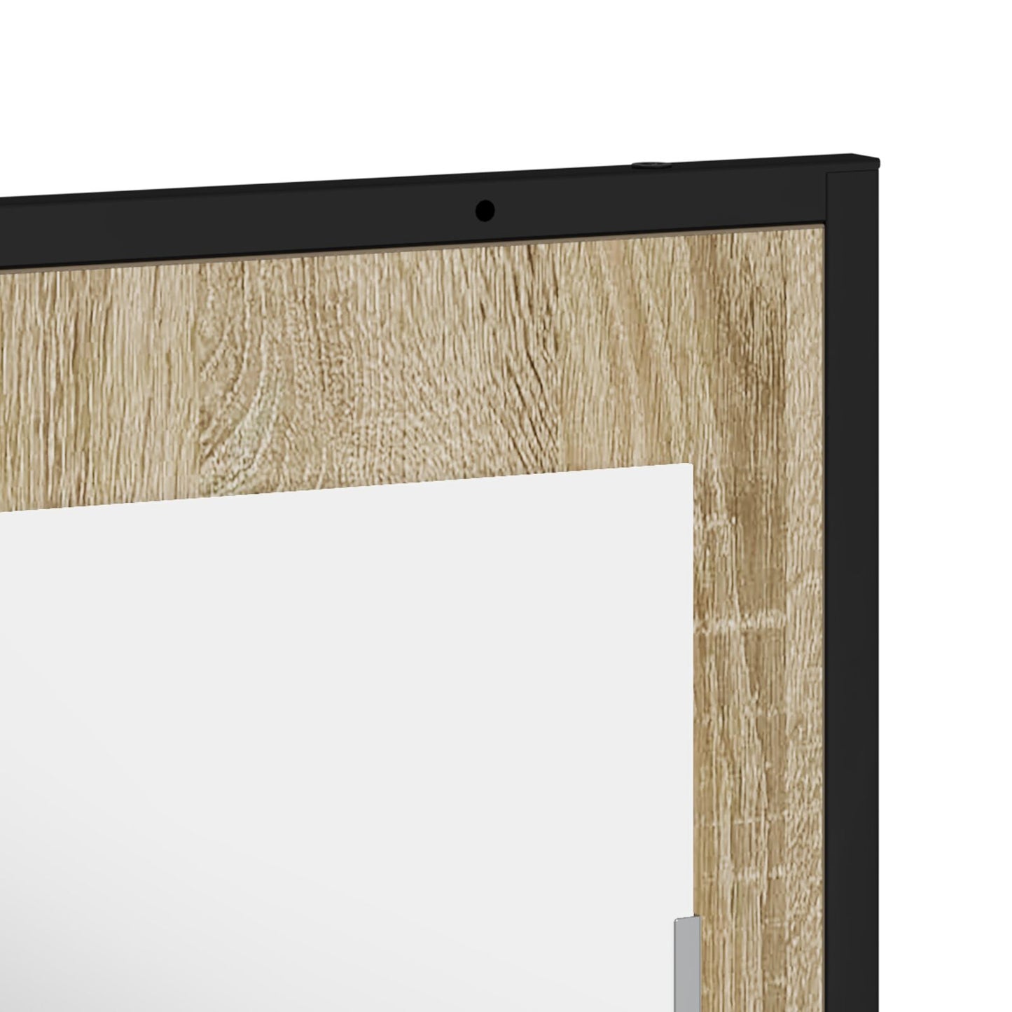 vidaXL Badezimmerspiegel mit Regal Sonoma Eiche 50x12x60 cm Holzwerkstoff