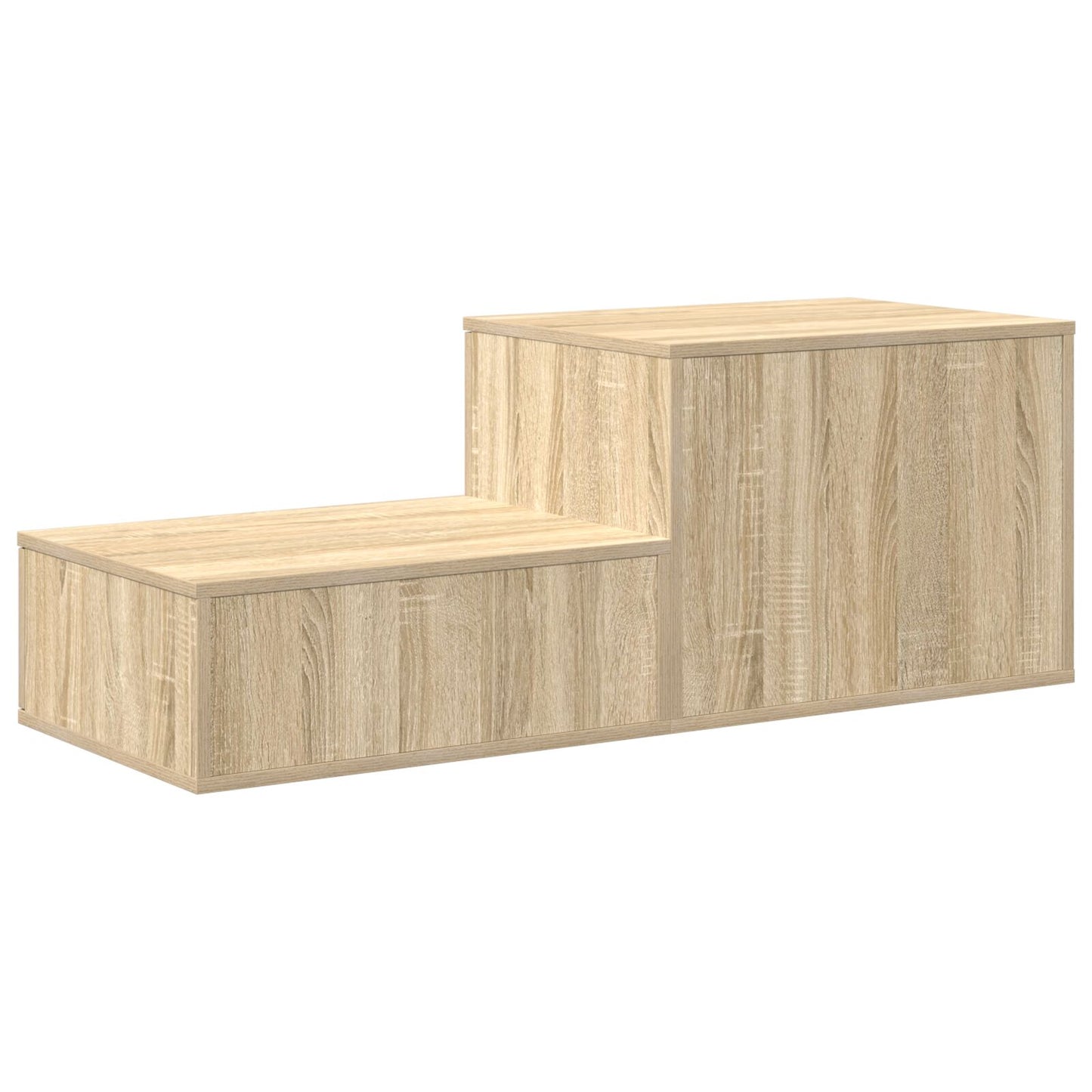 vidaXL Stauraum-Schrank aus Sonoma-Eiche 118x41x40 cm aus Holzwerkstoff