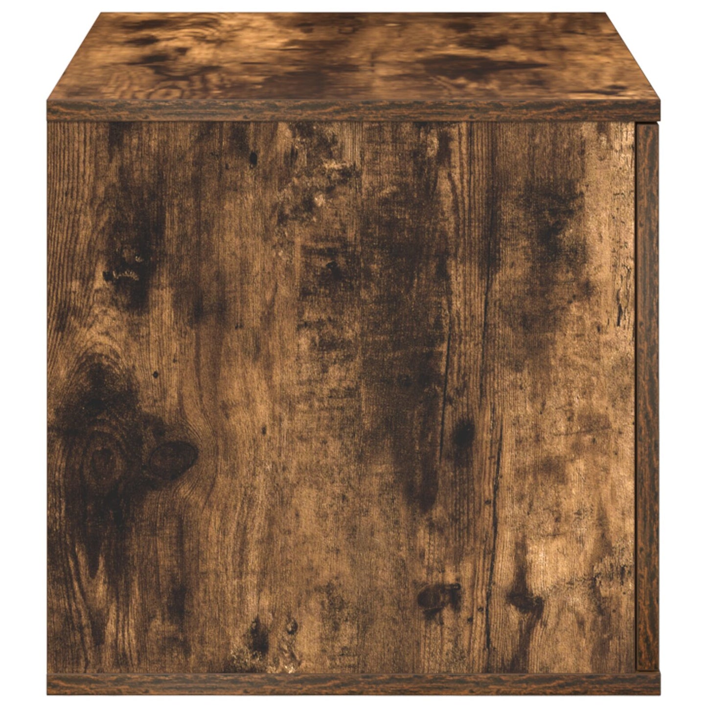 vidaXL Aufbewahrungsschrank Rauches Eiche 127x41x40 cm Holzwerkstoff