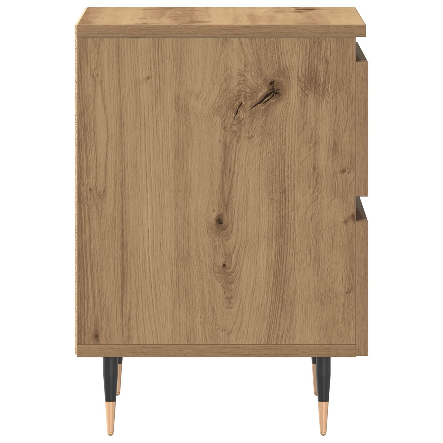 vidaXL Nachttisch Artisan Eiche 40x35x50 cm Ingenieurt Holz