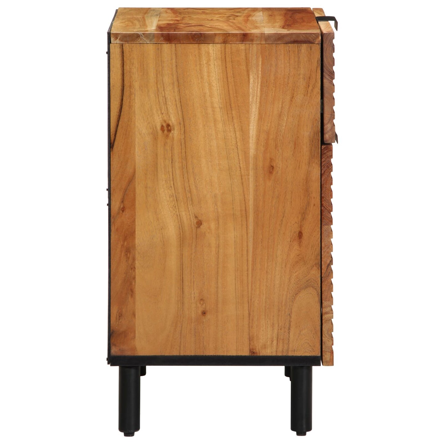 vidaXL Nachttisch 50x33x60 cm Massivholz Akazie