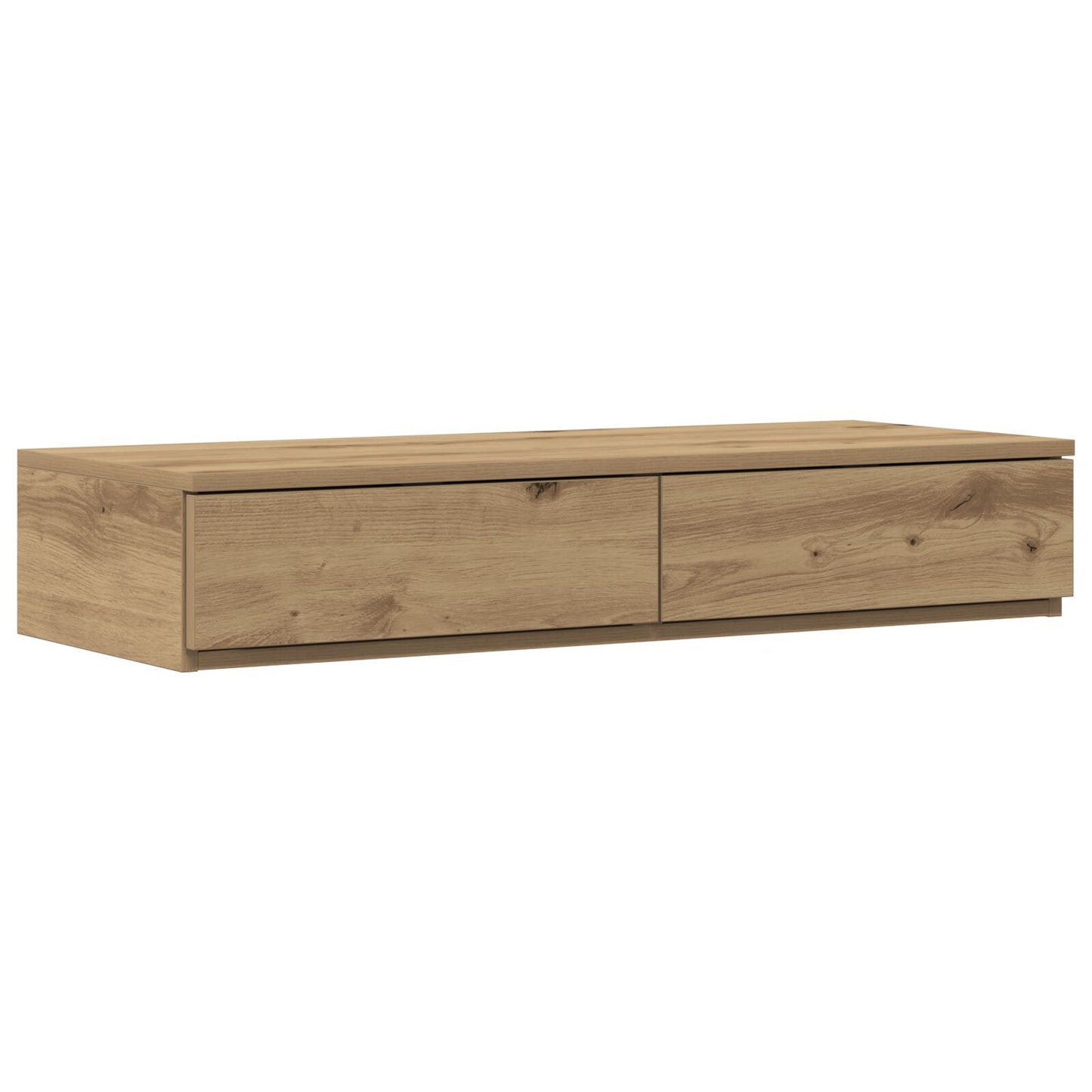 vidaXL Bett-Schubladen Artisan Eiche 100x36,5x16,5 cm Holzwerkstoff