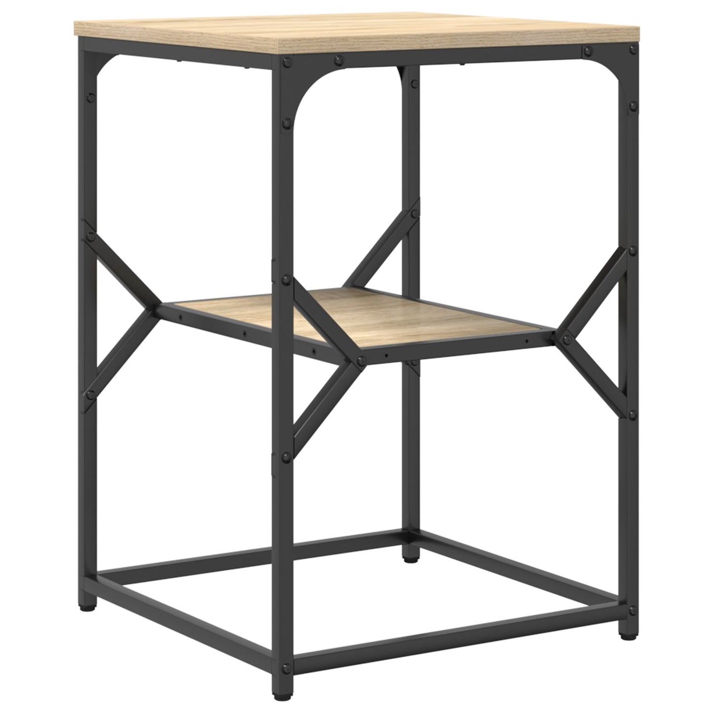 vidaXL Beistelltisch Sonoma Eiche 41x40x60 cm aus Holzwerkstoff