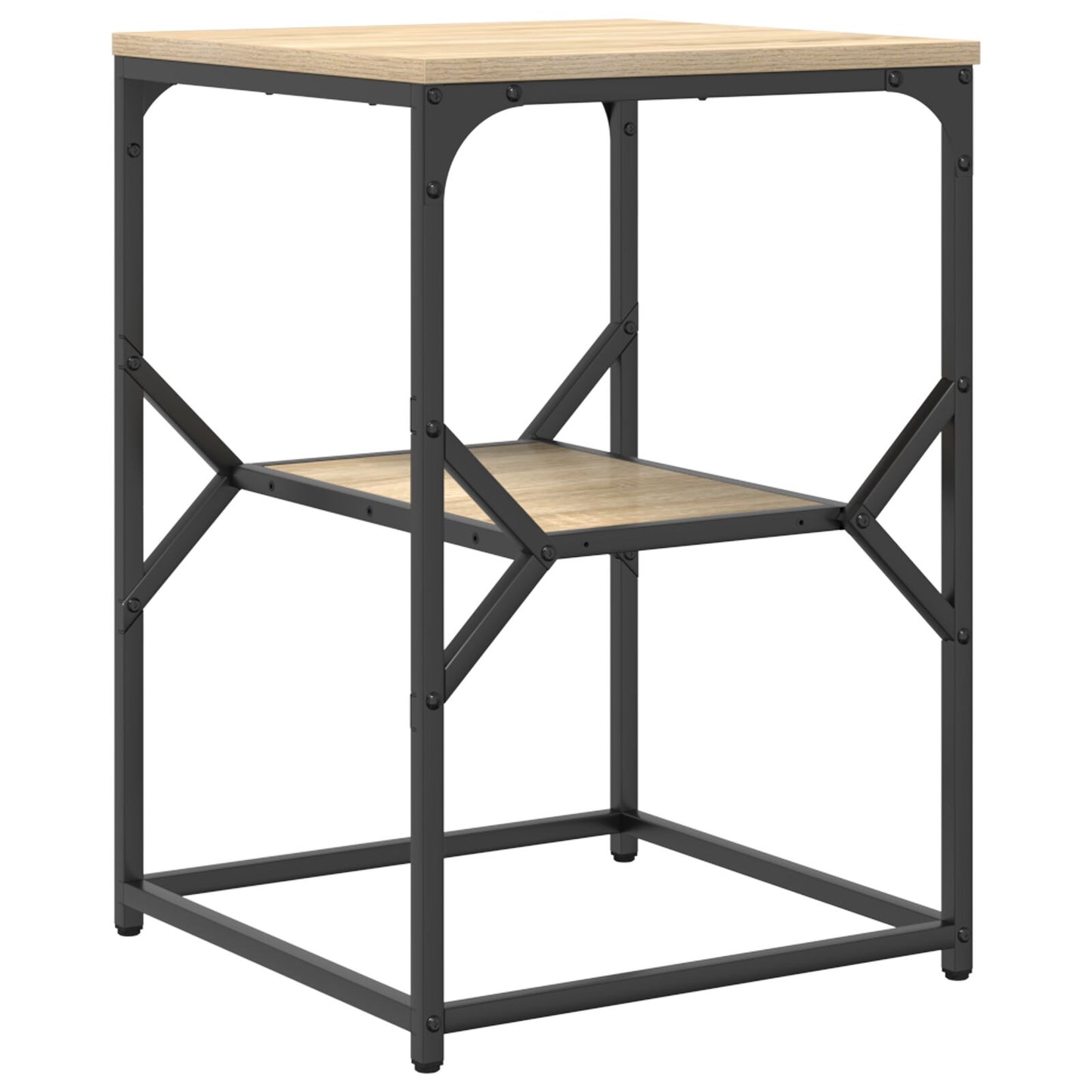 vidaXL Beistelltisch Sonoma Eiche 41x40x60 cm aus Holzwerkstoff