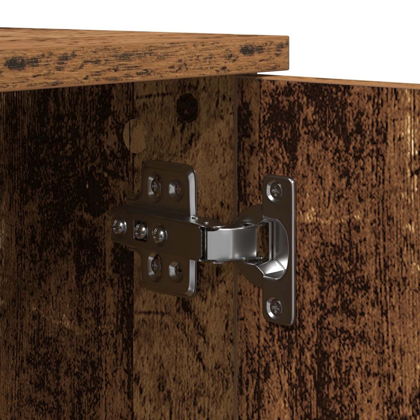 vidaXL Lagerregal aus Altholz 118x41x40 cm Ingenieurholz