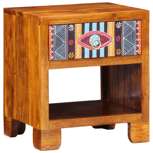 vidaXL Side Cabinet 40x35x45 cm Massivholz Akazie