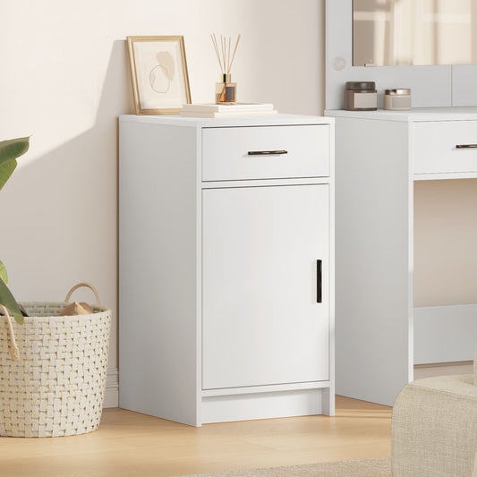 vidaXL Sideboard Weiß 40x41x75 cm Aus Holzwerkstoff