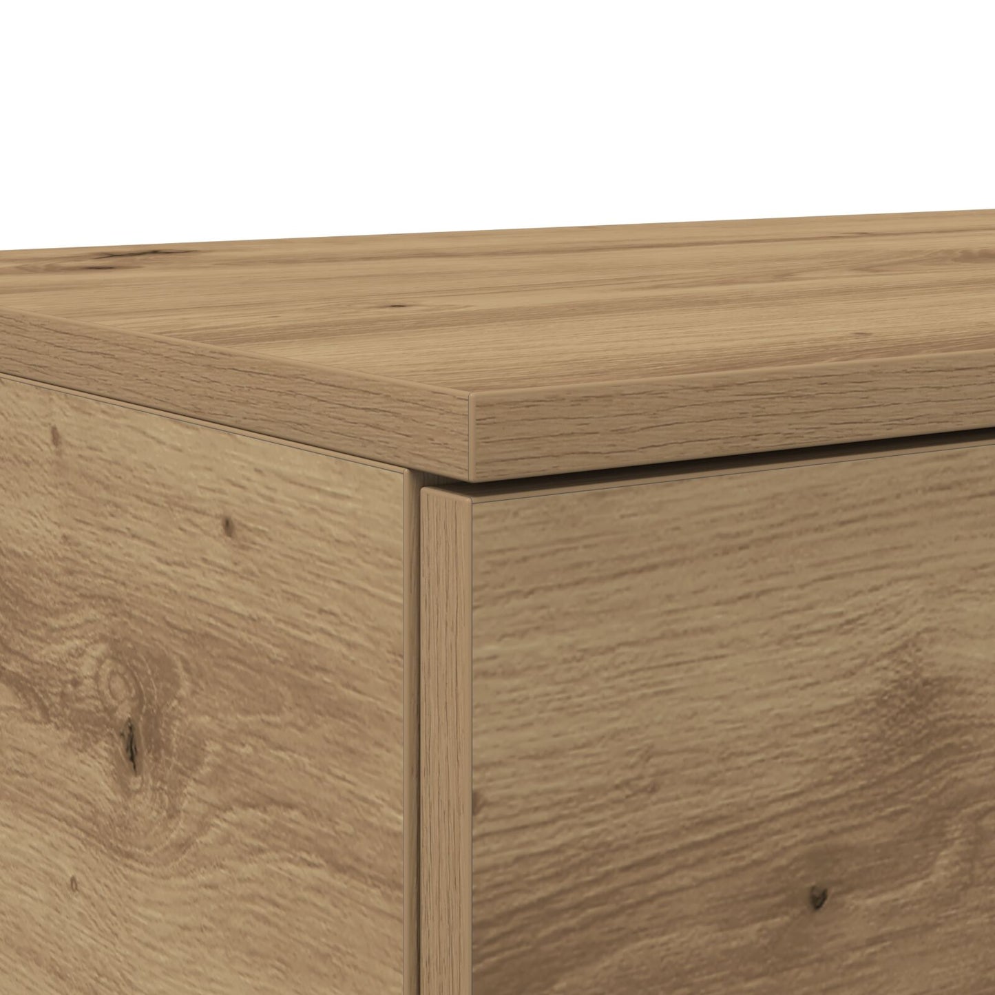vidaXL Bett-Schubladen Artisan Eiche 100x36,5x16,5 cm Holzwerkstoff