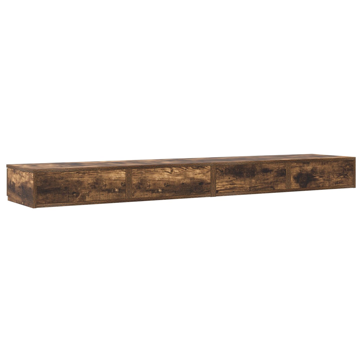 vidaXL Bett-Schubladen in Raucheiche 180x36,5x16,5 cm Ingenieuroh