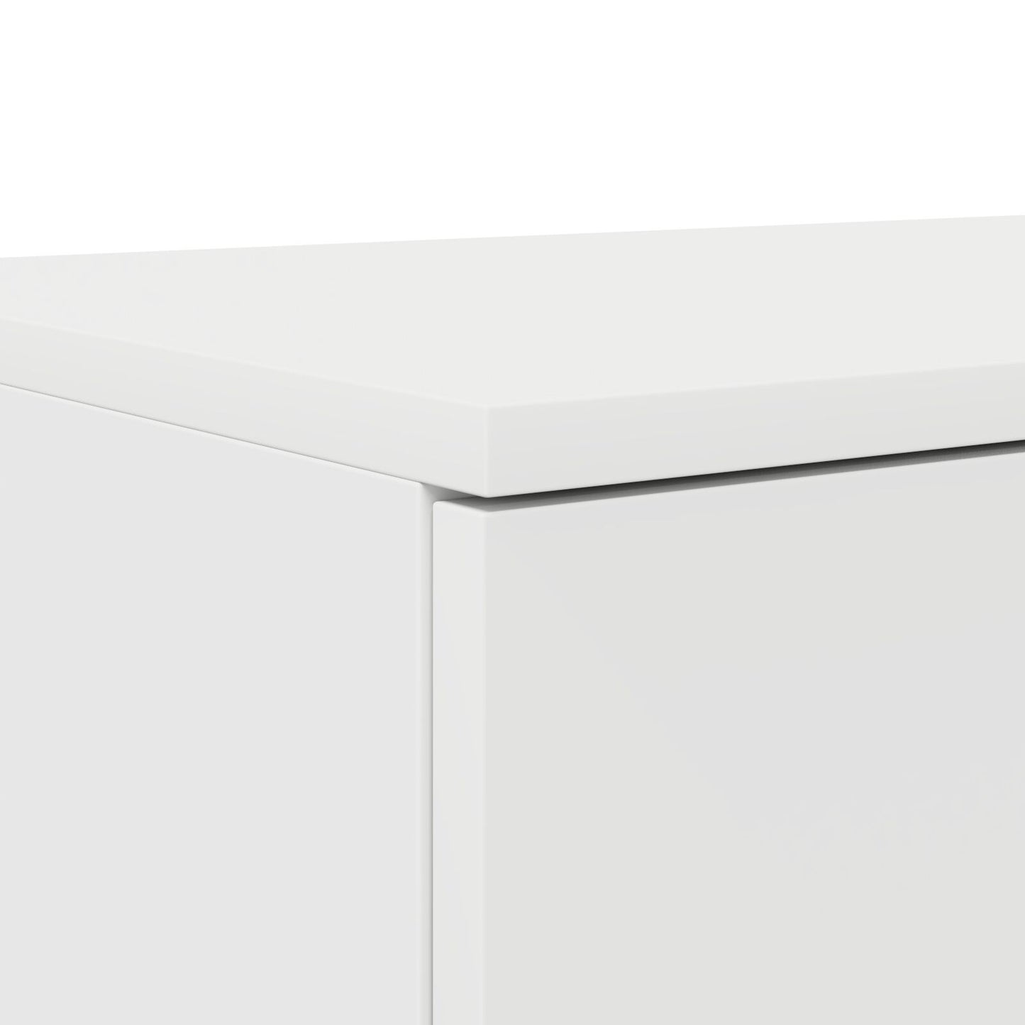 vidaXL Bett-Schubladen Weiß 80x36,5x16,5 cm Holzwerkstoff