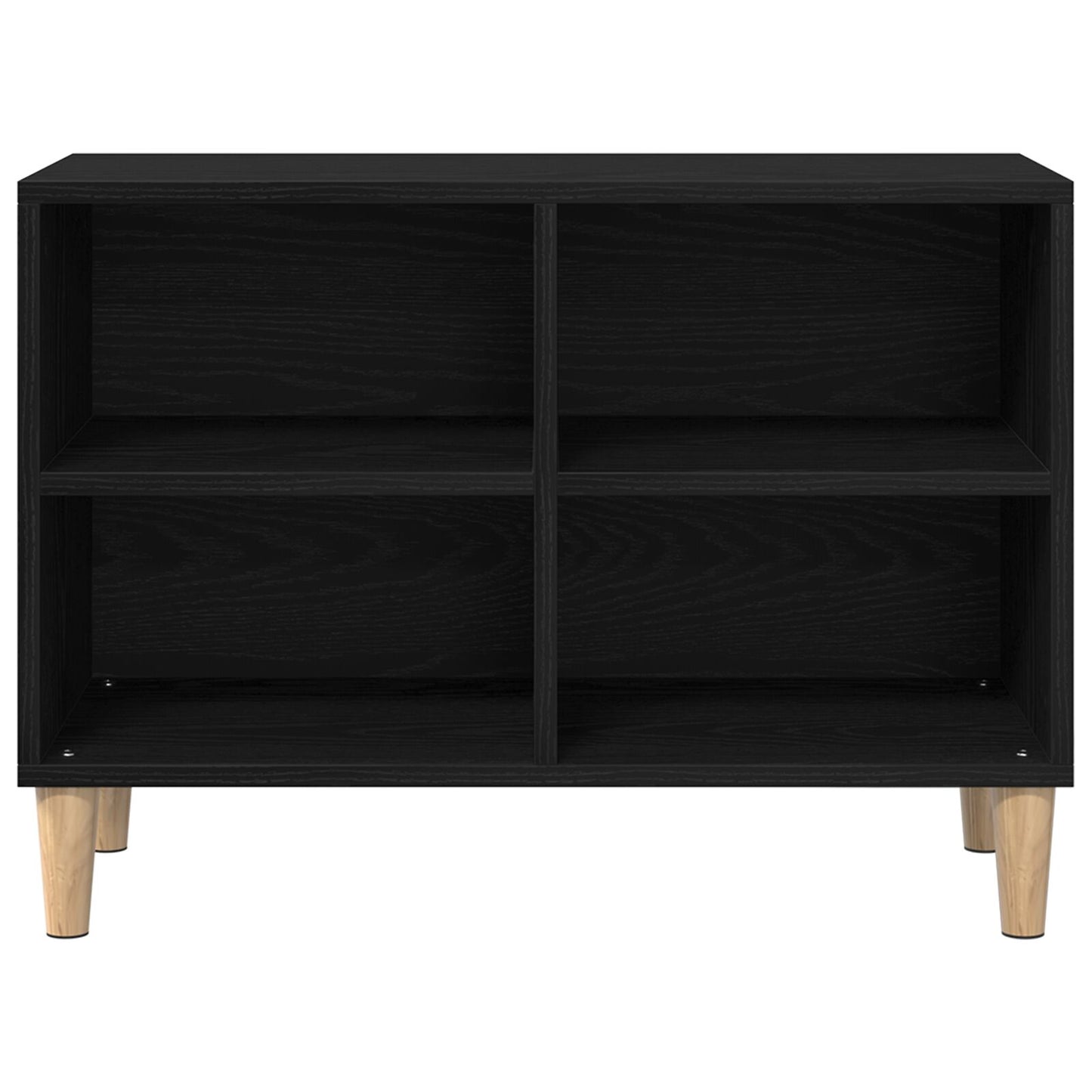 vidaXL TV-Schrank aus Schwarzer Eiche - 69,5x30x50 cm, aus Holzwerkstoff