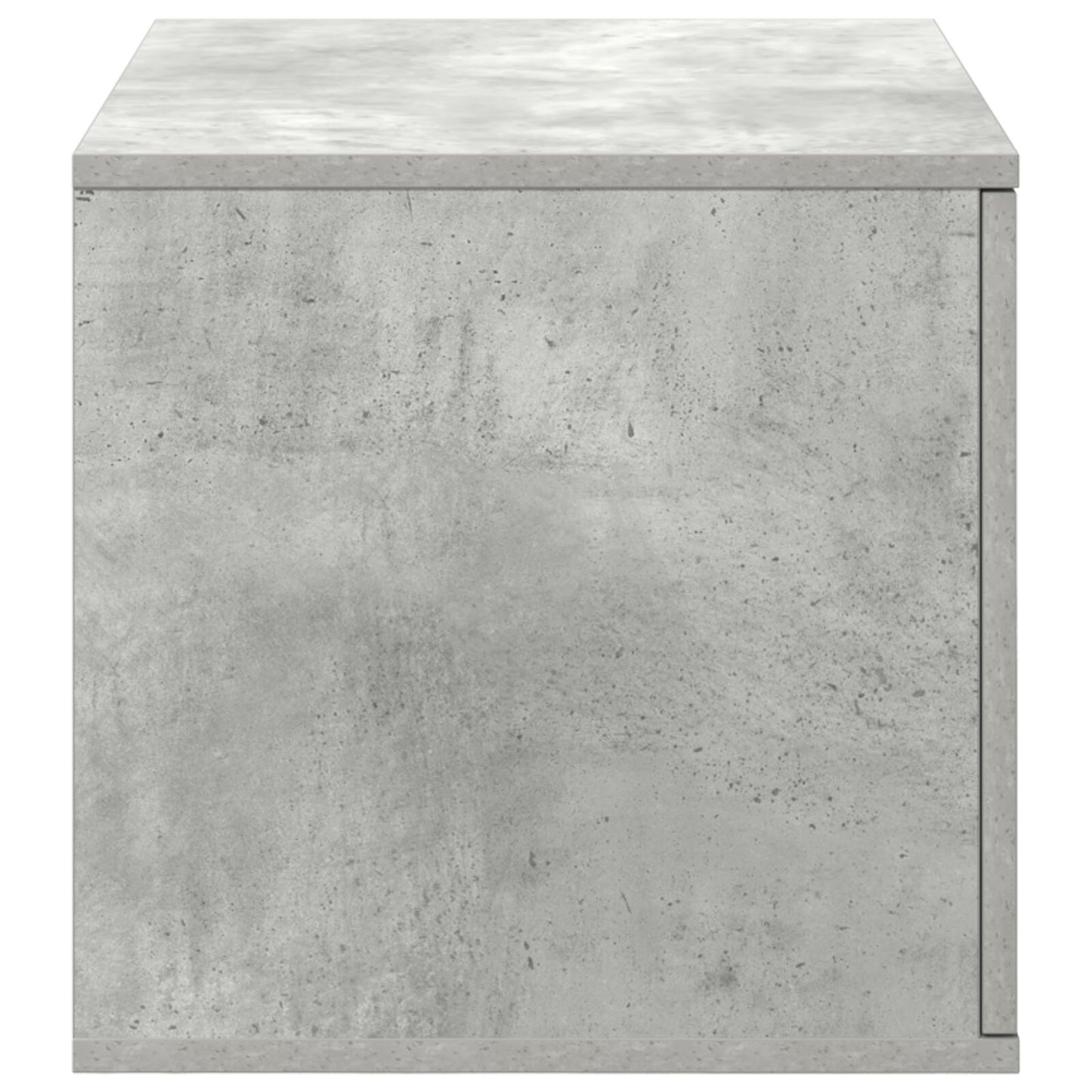 vidaXL Stauraum-Schrank Beton Grau 127x41x40 cm Ingenieurholz