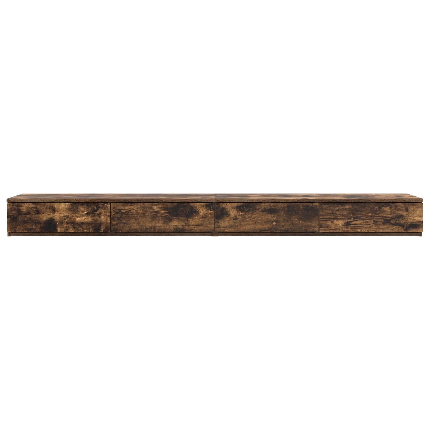 vidaXL Bett-Schubladen in Raucheiche 180x36,5x16,5 cm Ingenieuroh