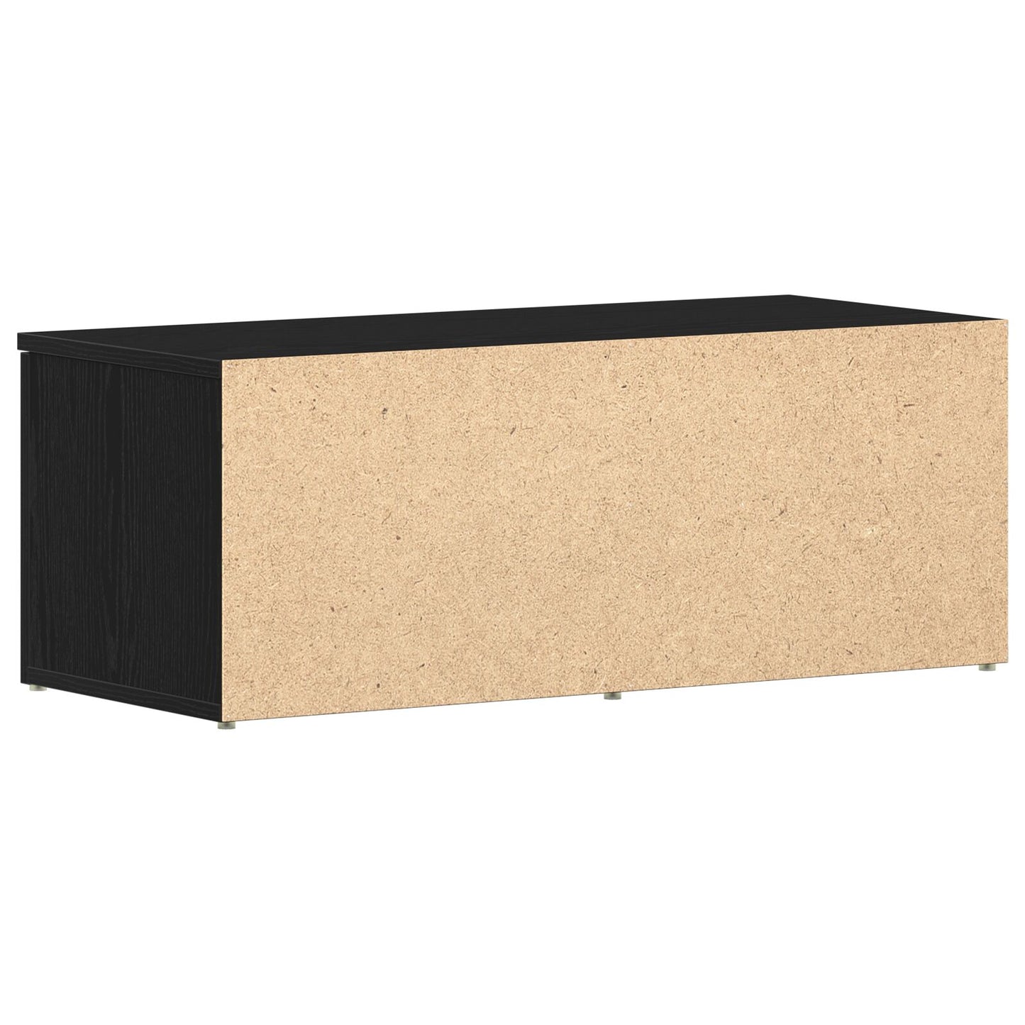 vidaXL TV-Schrank aus schwarzer Eiche, 80x34x30 cm, aus Holzwerkstoff