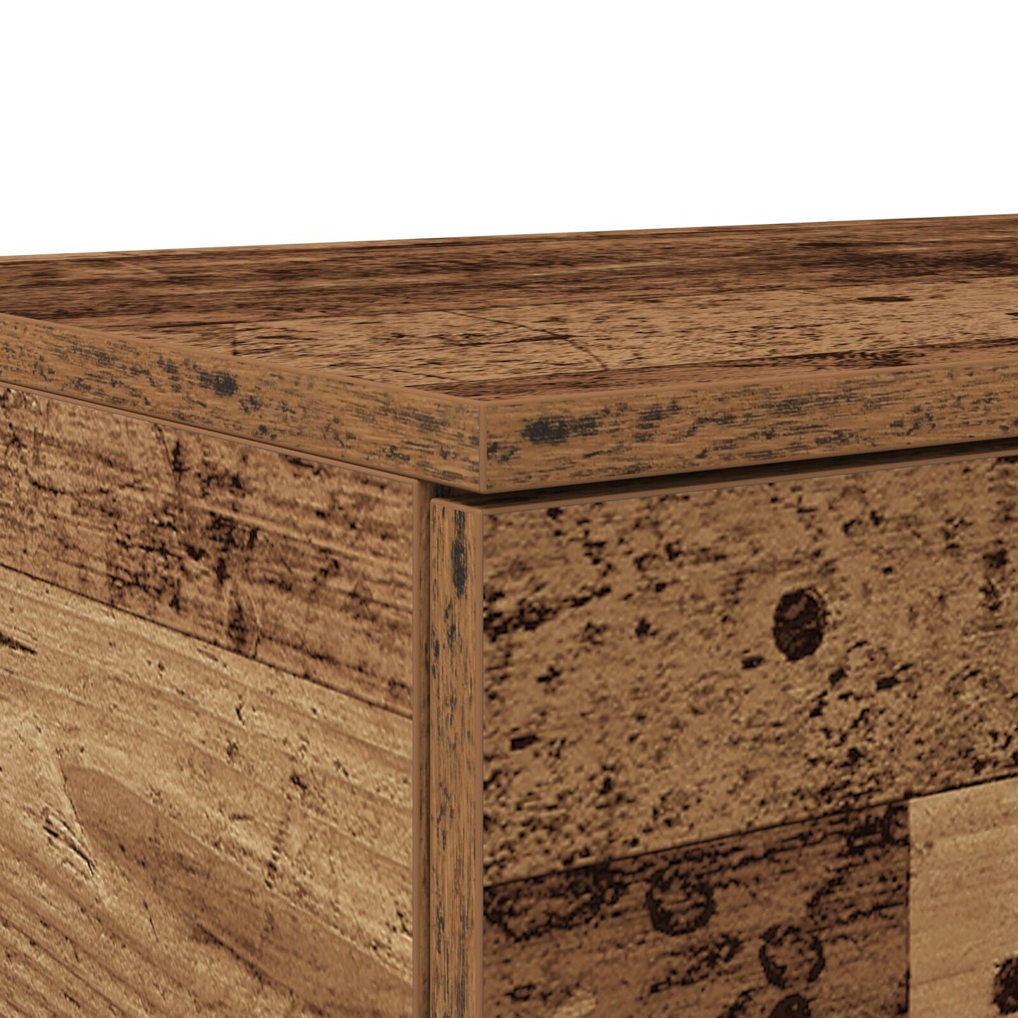 vidaXL Bettlade aus altem Holz 75x36,5x16,5 cm
