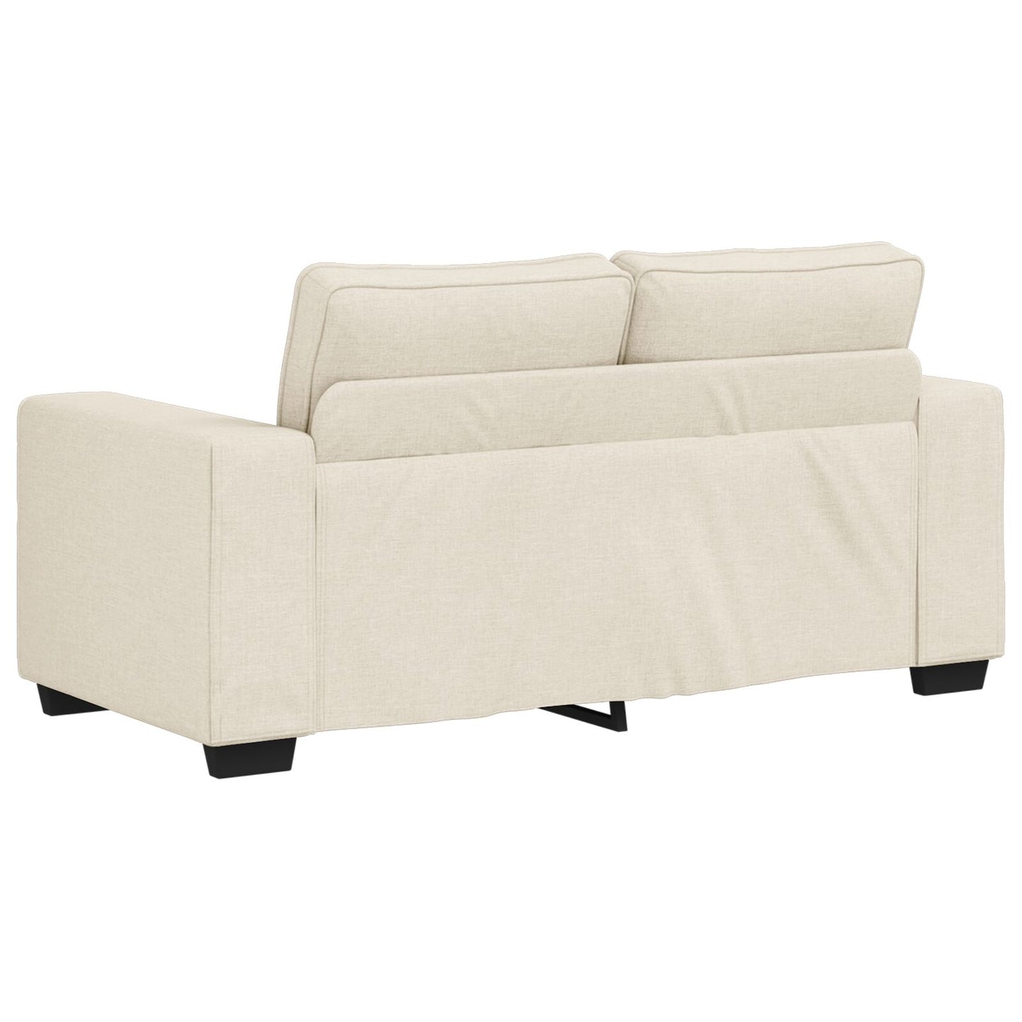 vidaXL 2-teilige Sofagruppe mit Kissen aus Leinen