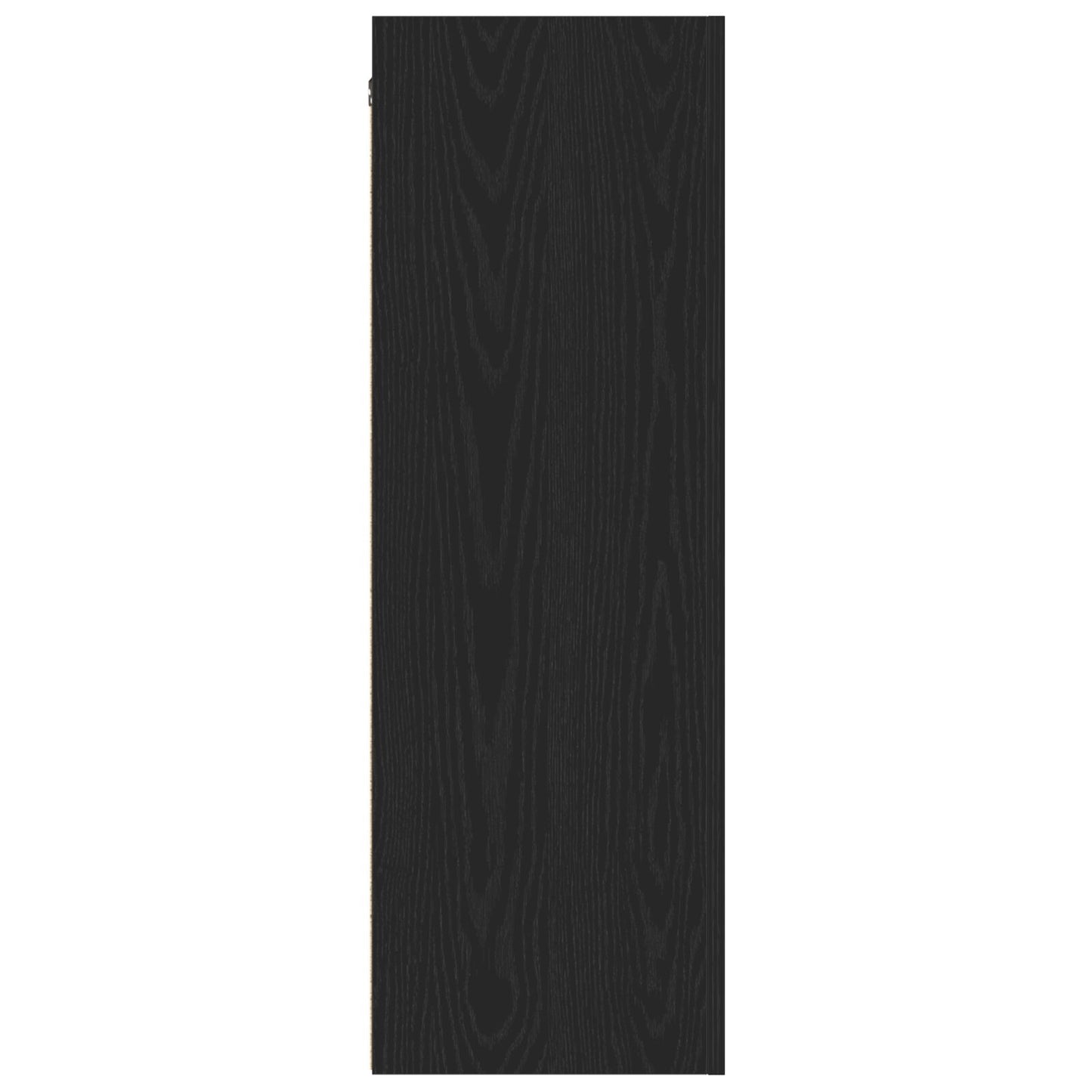 vidaXL Wand-TV-Schrank Schwarz Eiche 30,5x30x90 cm aus Holzwerkstoff