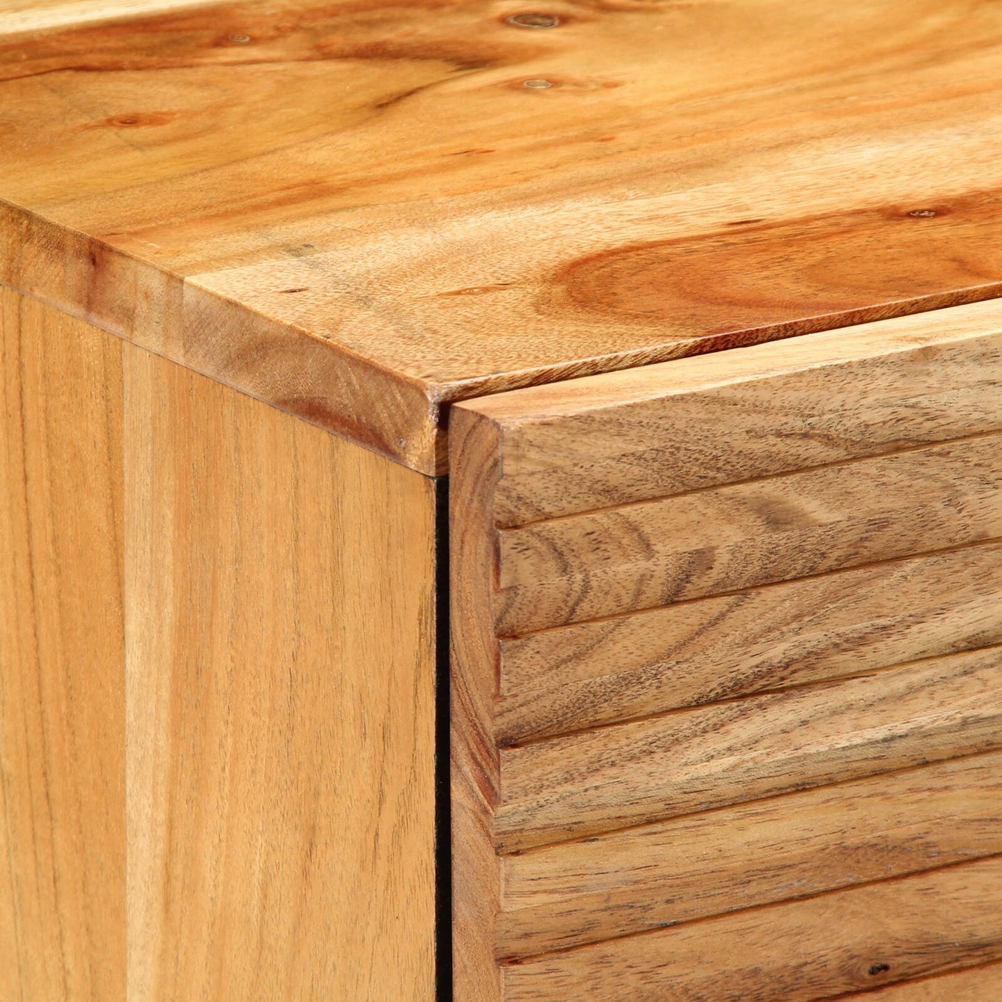 vidaXL Nachttisch 50x33x60 cm Massivholz Akazie