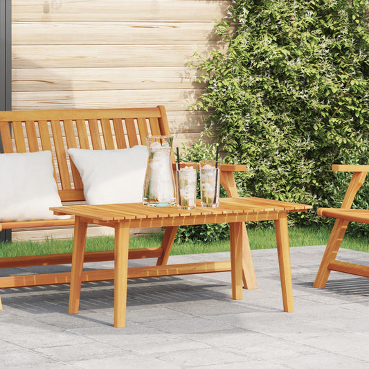vidaXL Couchtisch 90x45x40 cm Massivholz Akazie