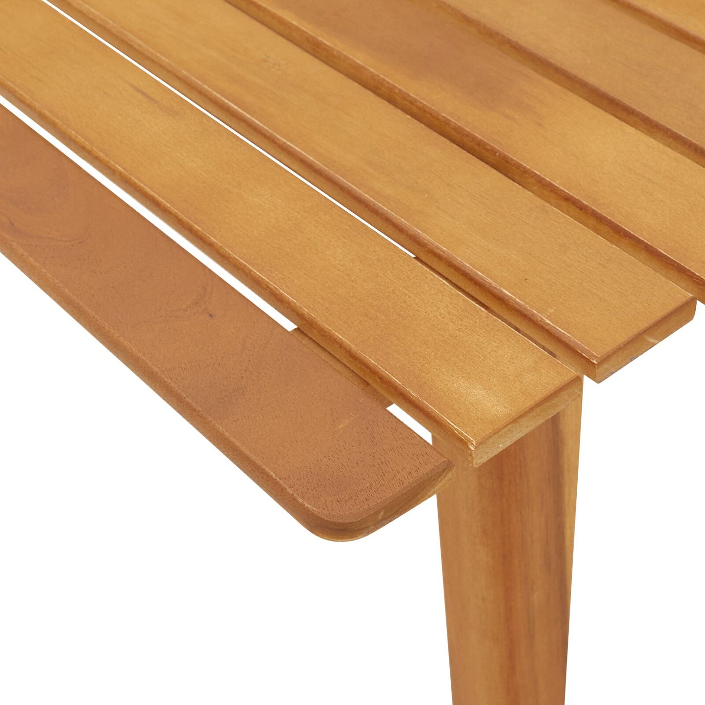 vidaXL Couchtisch 90x45x40 cm Massivholz Akazie