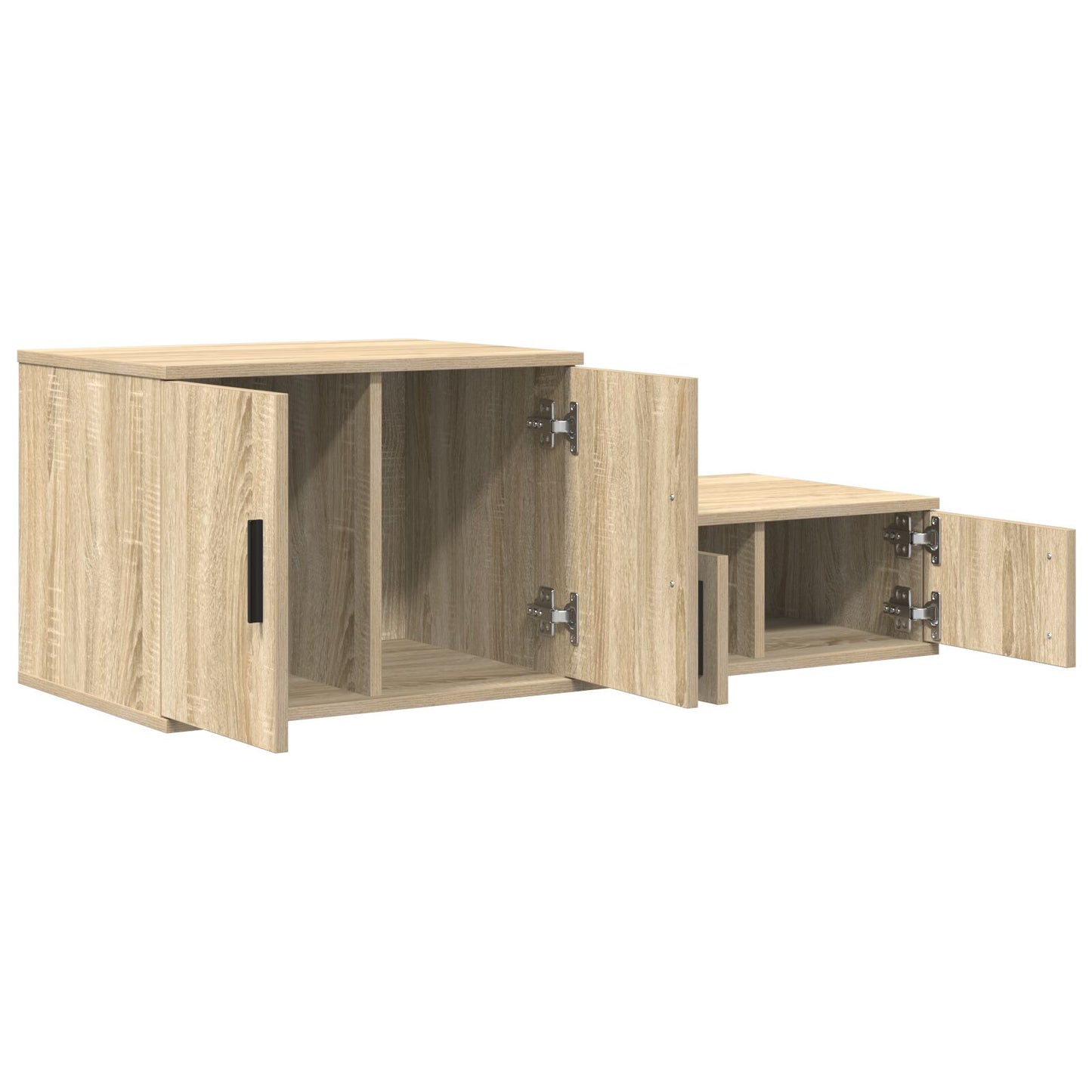 vidaXL Stauraum-Schrank aus Sonoma-Eiche 118x41x40 cm aus Holzwerkstoff