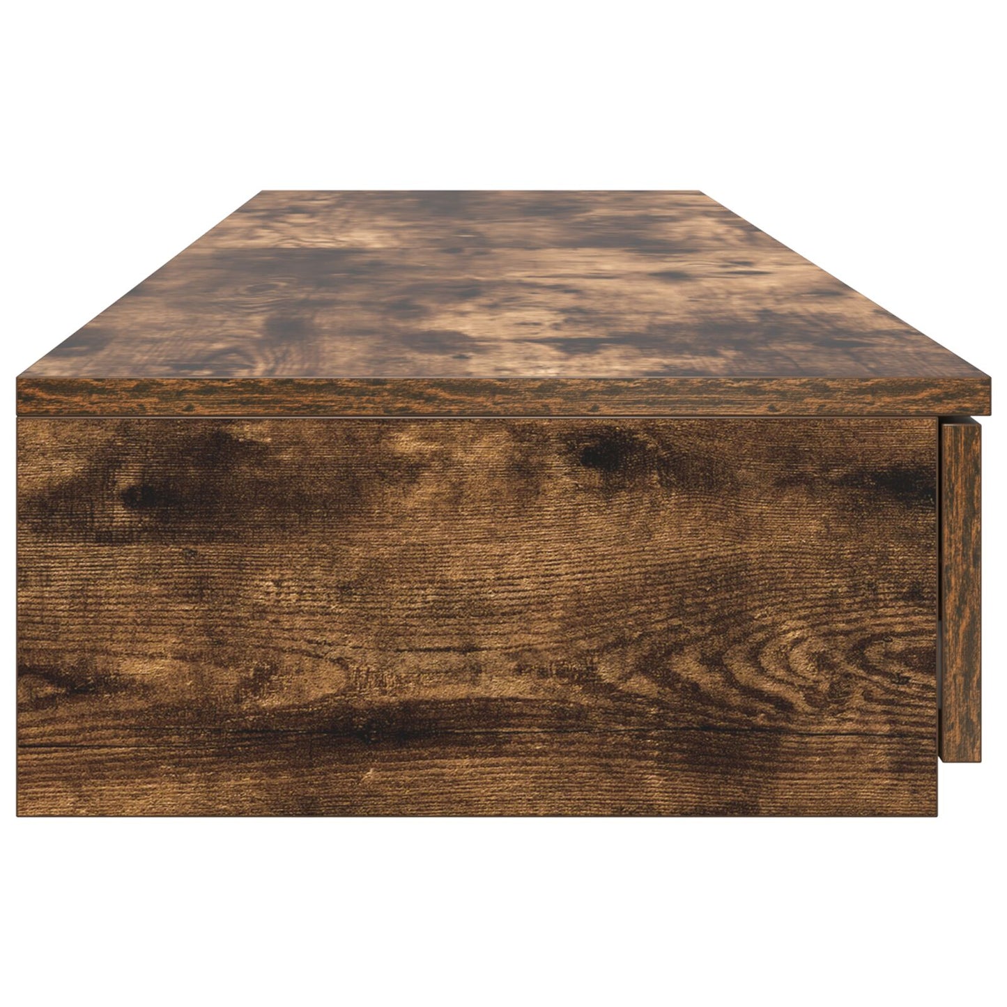 vidaXL Nachttisch Geräucherte Eiche Holzwerkstoff 160 x 36,5 x 16,5 cm