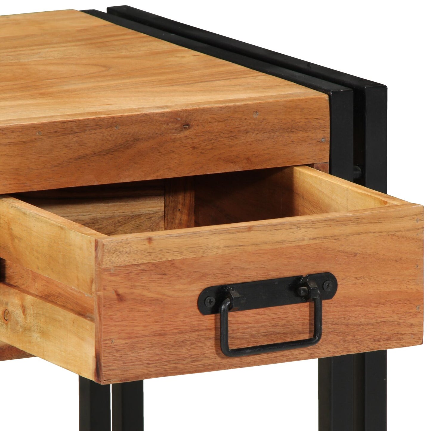 vidaXL Nachttisch 40x40x50 cm Massivholz Akazie