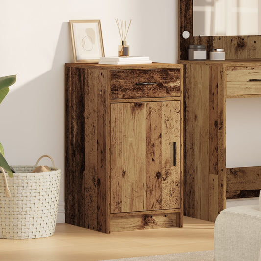 vidaXL Sideboard Alteiche 40x41x75 cm Holzwerkstoff