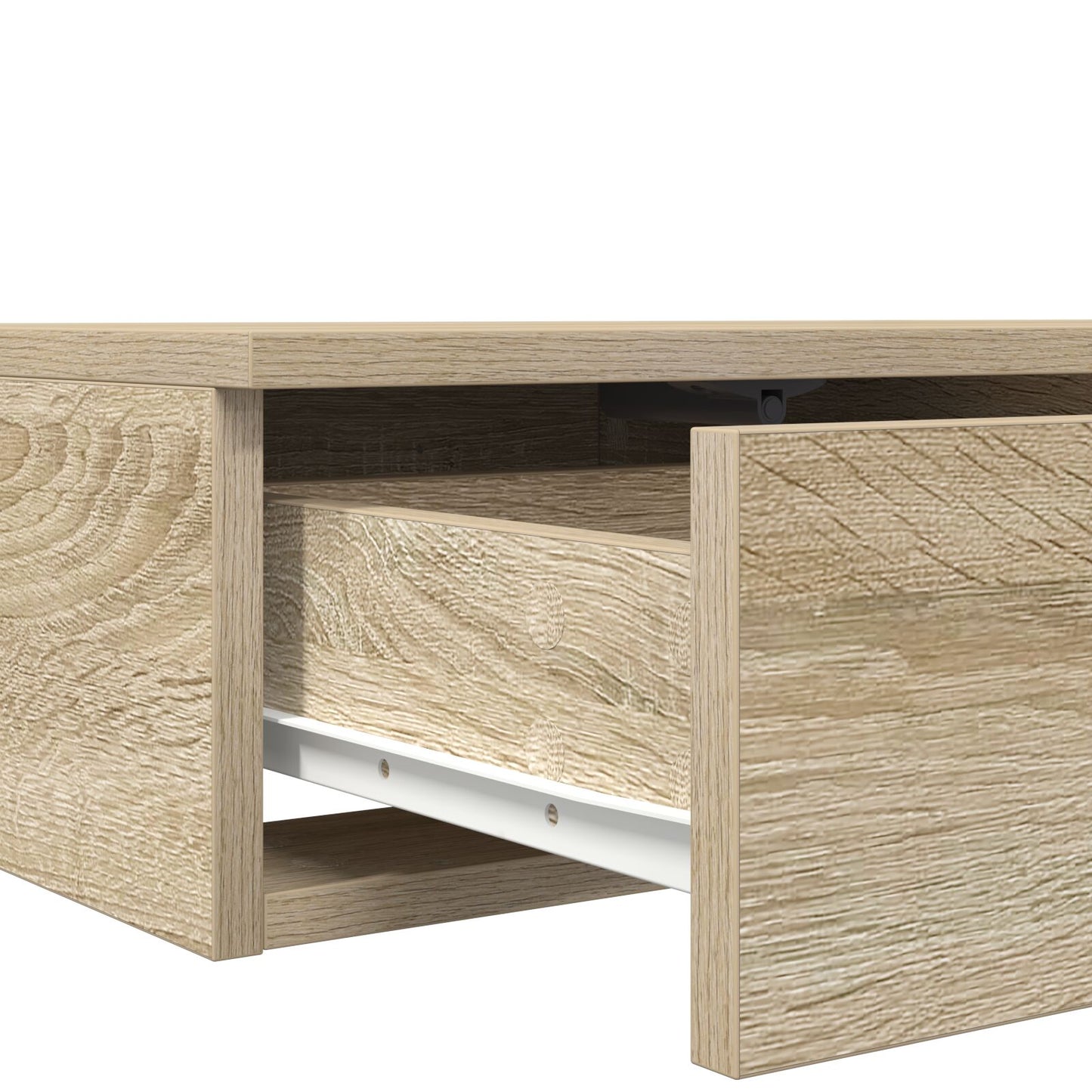 vidaXL Bett-Schubladen Sonoma Eiche 100x36,5x16,5 cm Holzwerkstoff