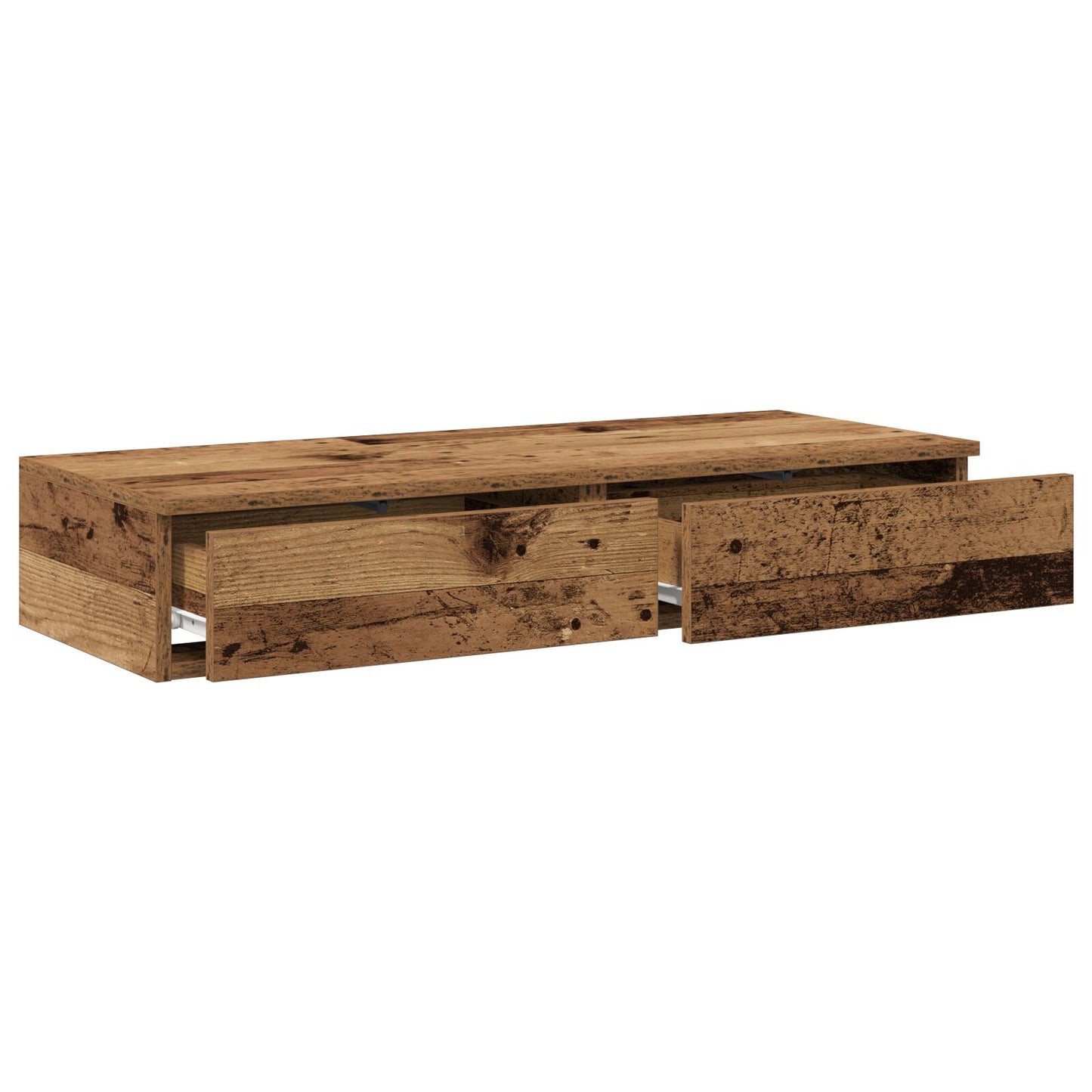 vidaXL Bettlade aus altem Holz 75x36,5x16,5 cm