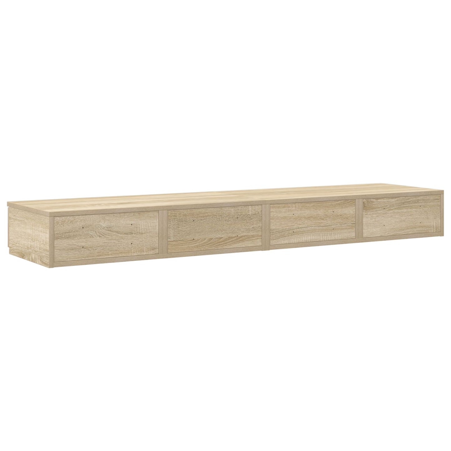 vidaXL Bettkommoden Sonoma Eiche 160x36,5x16,5 cm Holzwerkstoff