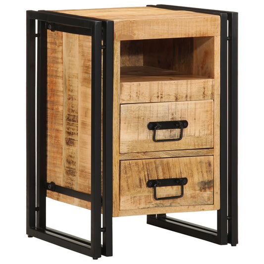 vidaXL Nachttisch 40x40x59 cm Massivholz Mango