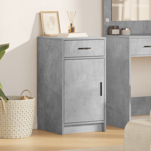 vidaXL Sideboard Beton Grau 40x41x75 cm Holzwerkstoff