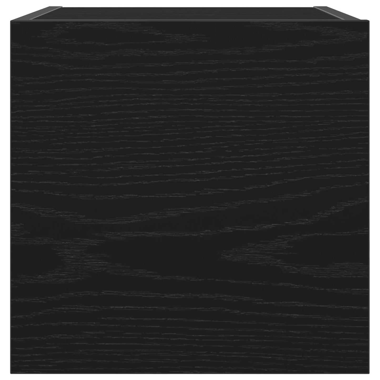 vidaXL Wand-TV-Schrank Schwarz Eiche 30,5x30x30 cm